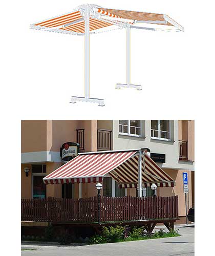 Voľne stojacia makíza ARCADIA